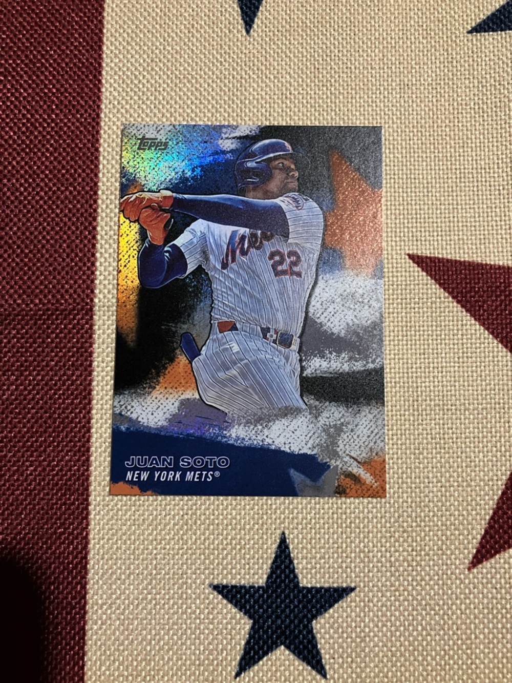 Juan Soto NY METS card